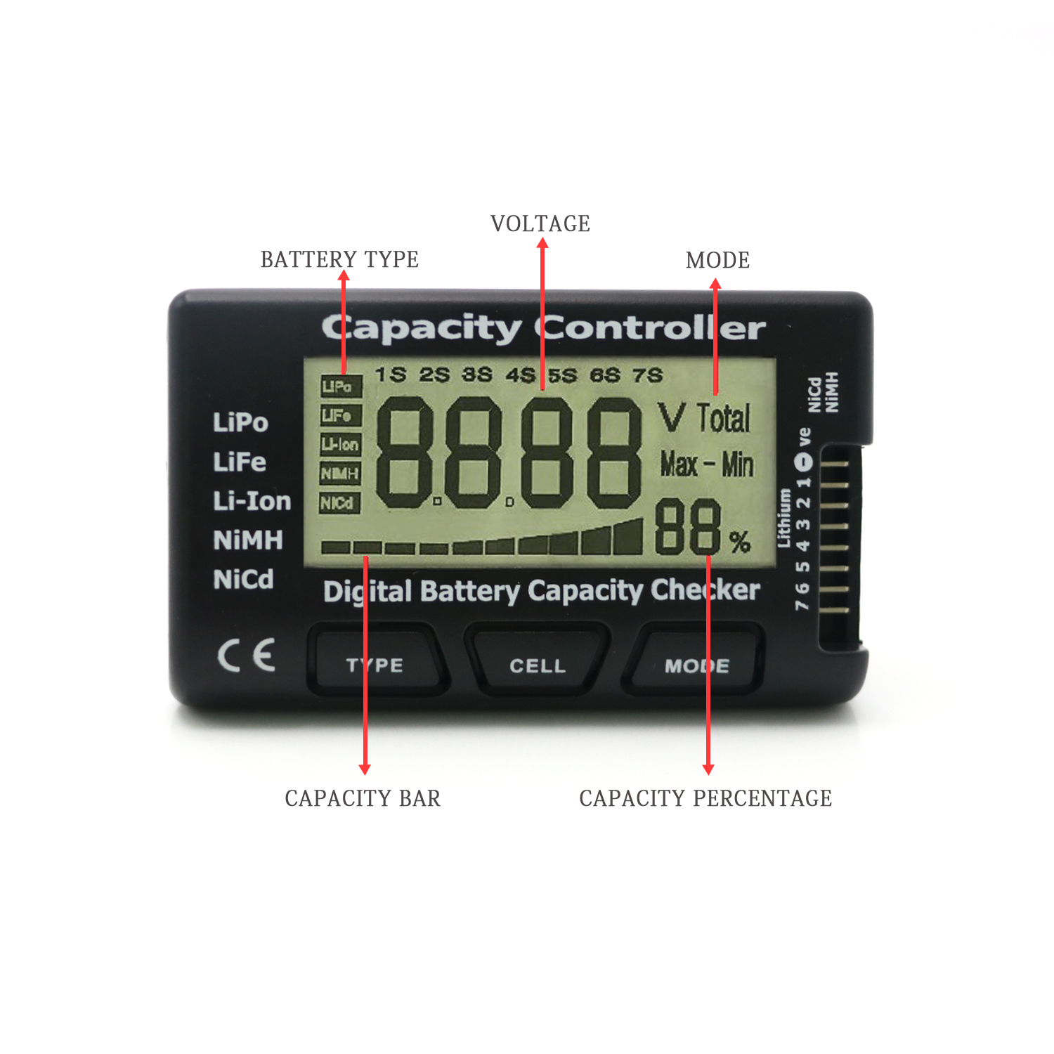 RC Cellmeter 7 Digital Battery – обзор и цена Drone Battery Alarm