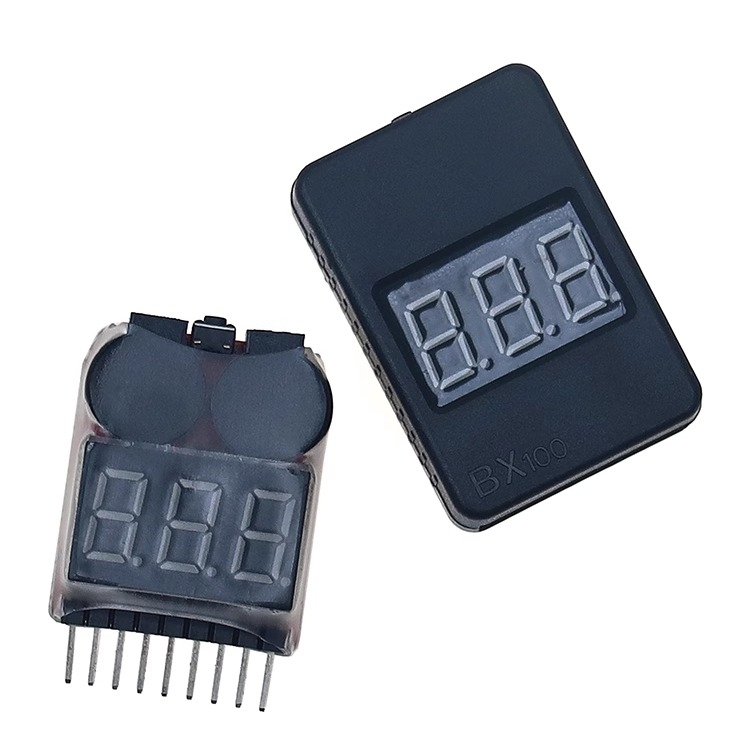 1-8S Battery Voltage Tester Al – обзор и цена Drone Battery Alarm