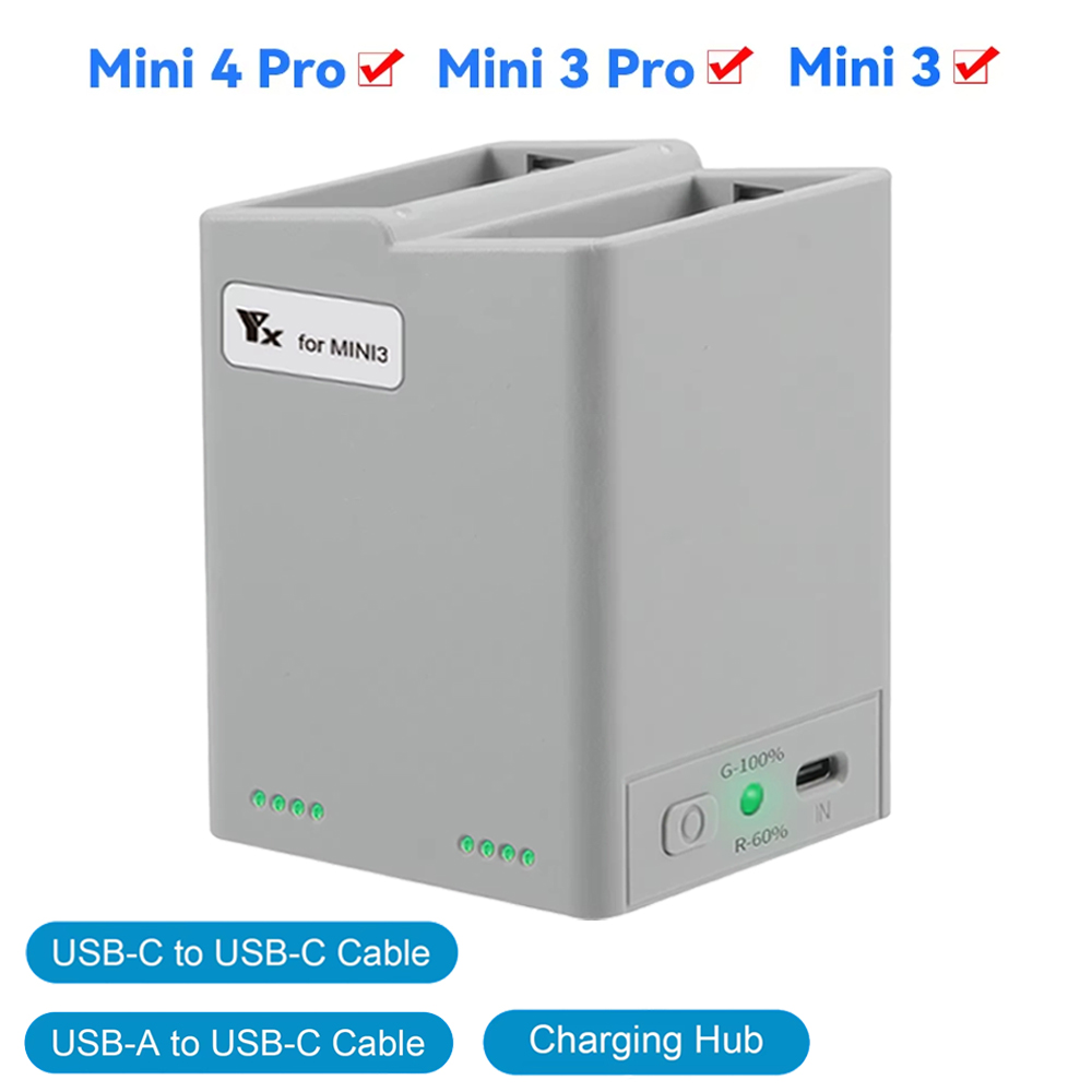 For DJI Mini 3Pro/4Pro Battery – обзор и цена Drone Battery Balance Charger