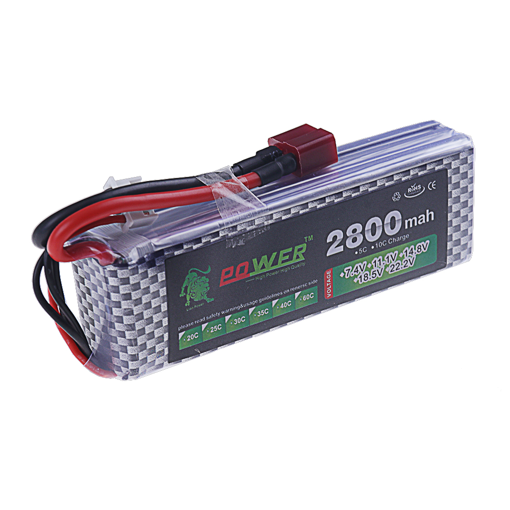 2800mAh 3S 11.1V 40C FPV Drone – обзор и цена Drone Battery 3S