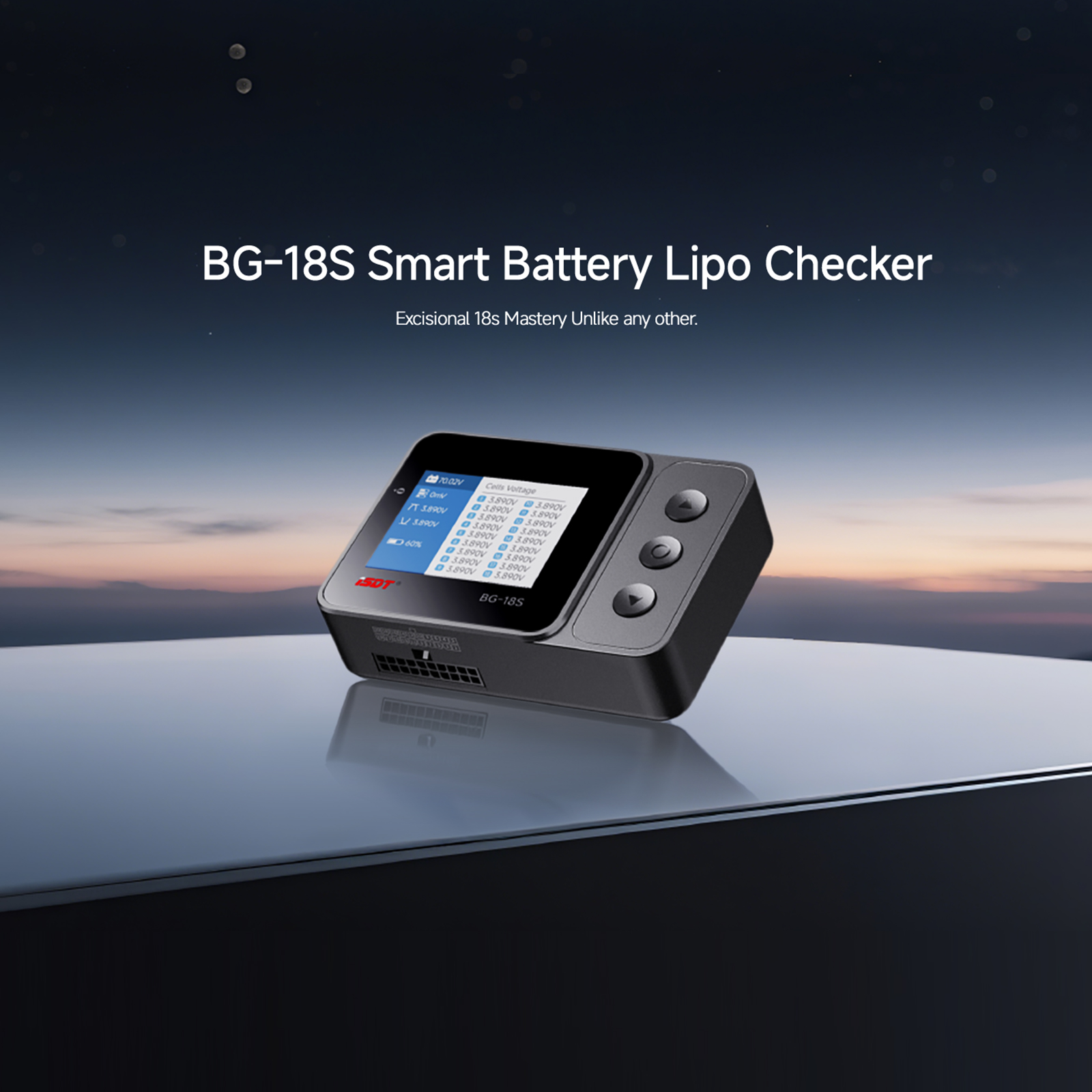 ISDT BG-18S Smart Battery Chec – обзор и цена Drone Battery Voltage Checker