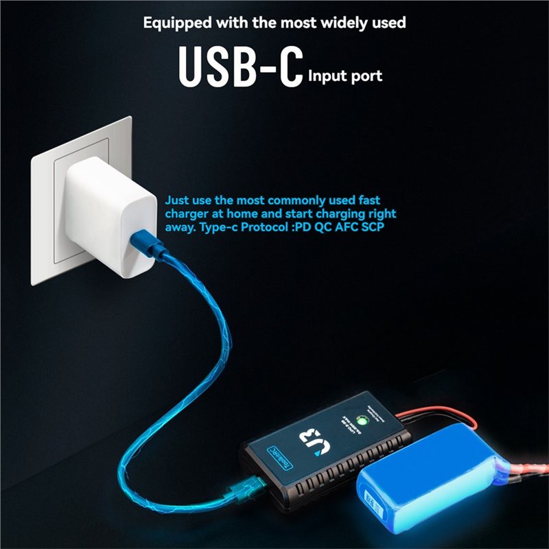 Toolkitrc U3 Battery 2A 25W 2- – обзор и цена Drone Battery 3S