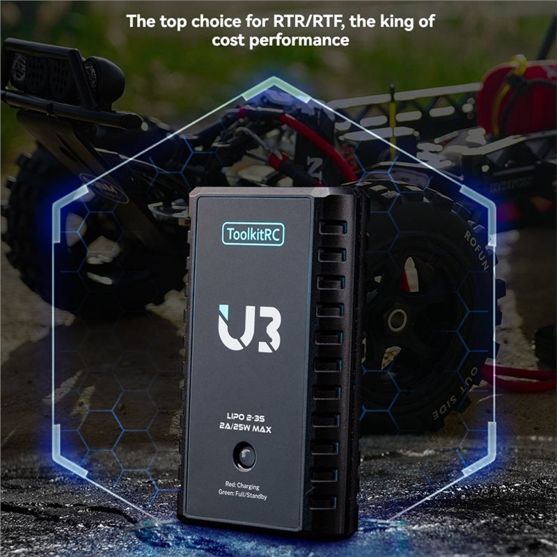 Toolkitrc U3 Battery 2A 25W 2- – обзор и цена Drone Battery 3S
