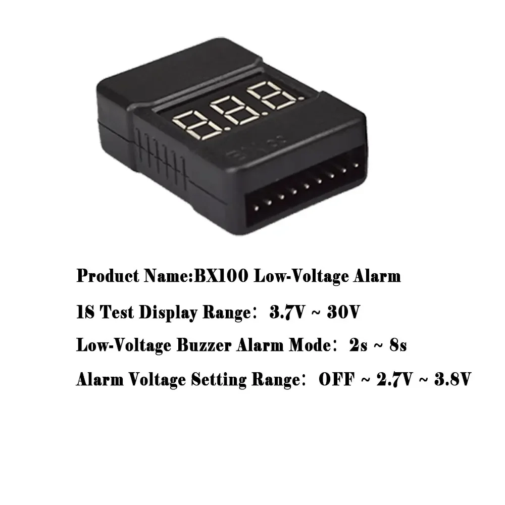 BX100 1-8S Lipo Battery Voltag – обзор и цена Drone Battery Alarm