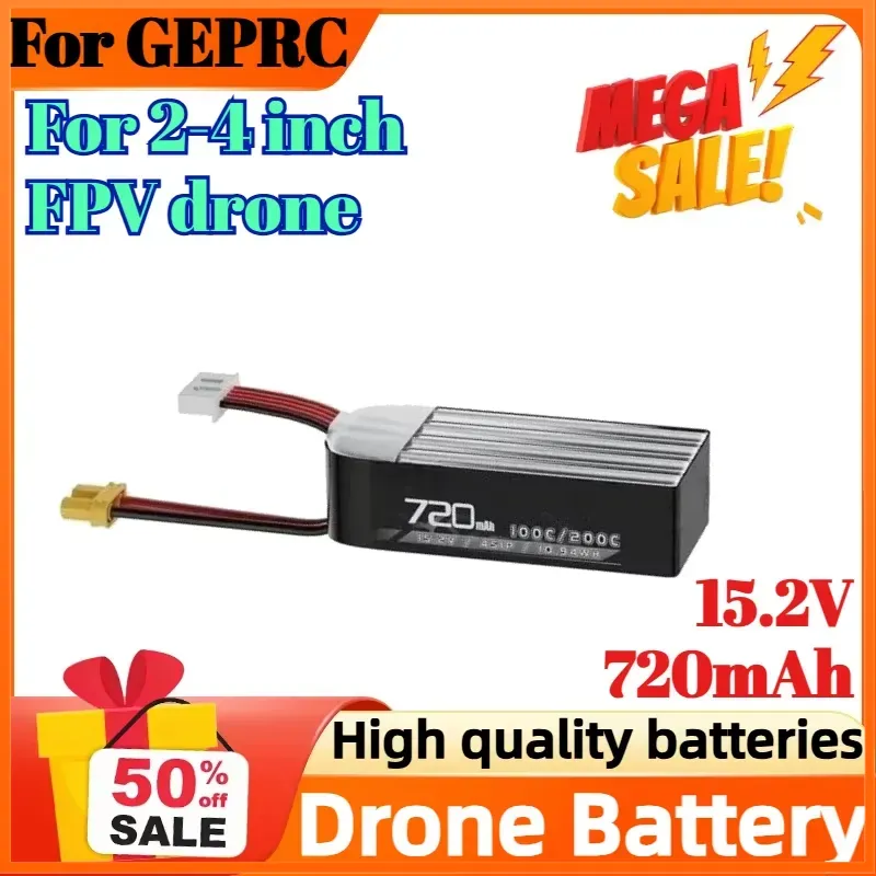 4S 15.2V 720mAh 100C Battery f – обзор и цена Drone Battery High Voltage