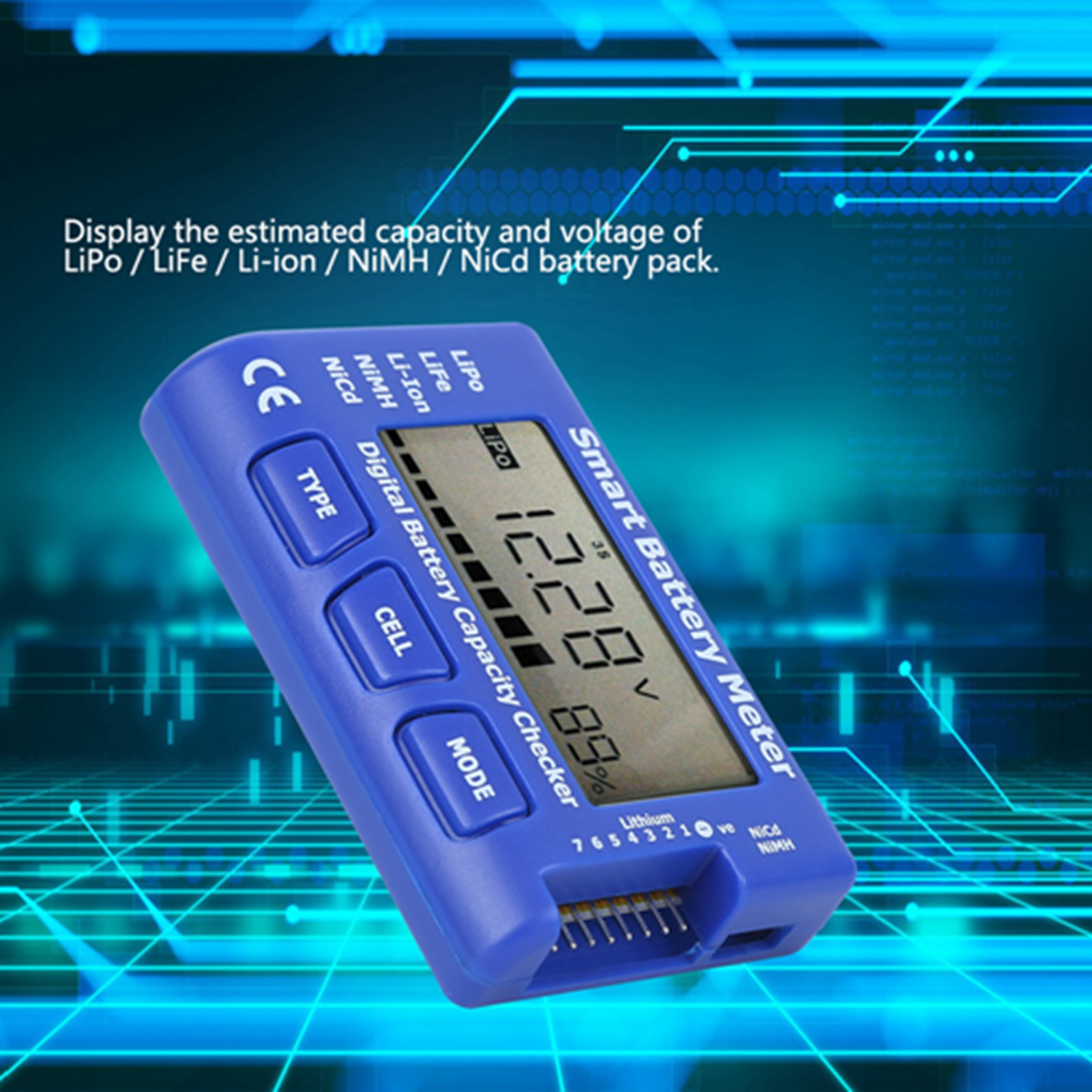 5‑In‑1 Intelligent Digital Bat – обзор и цена Drone Battery Voltage Checker
