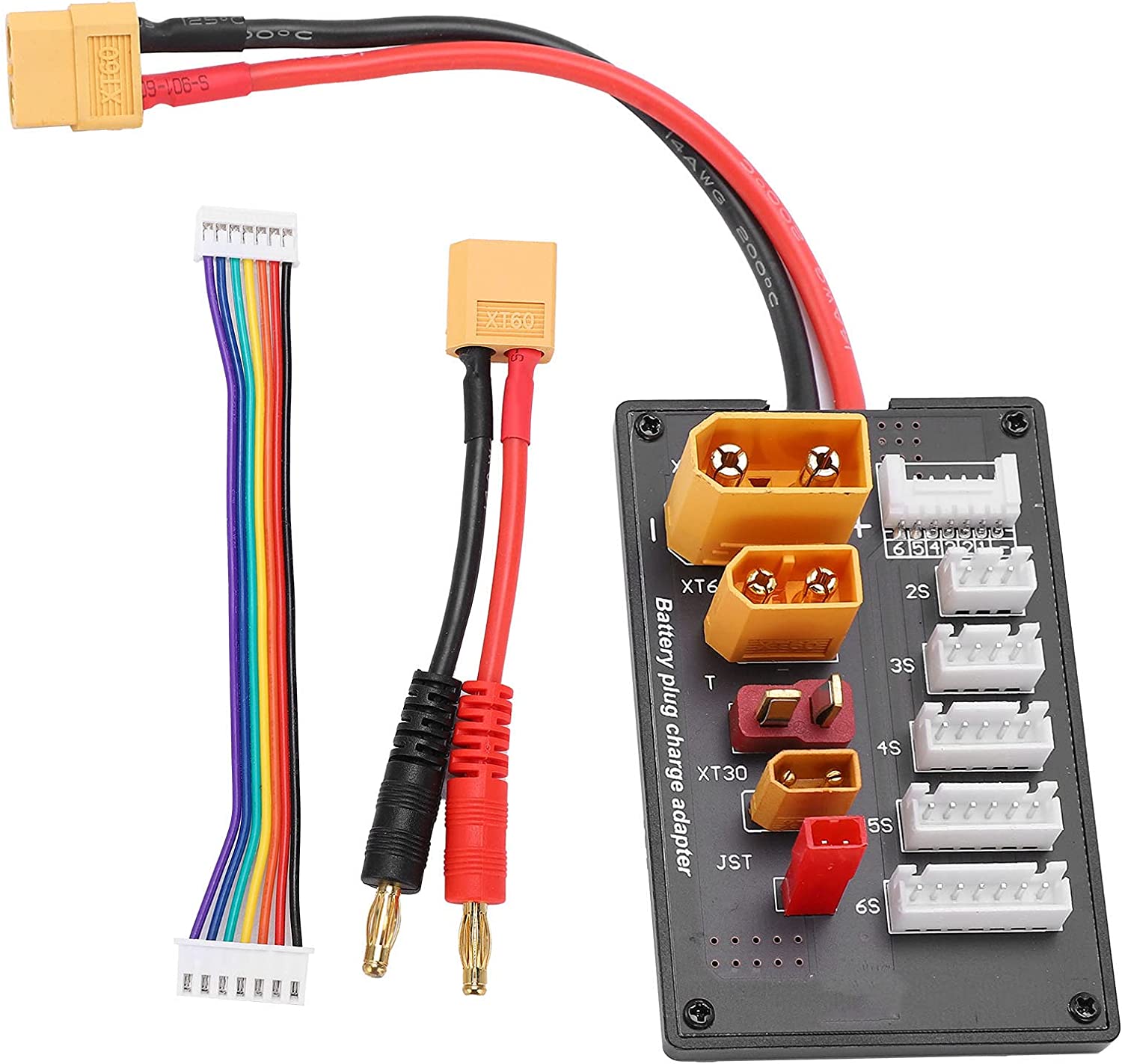 XT90 XT30 JST T Connector XT60 – обзор и цена Drone Battery Parallel Board