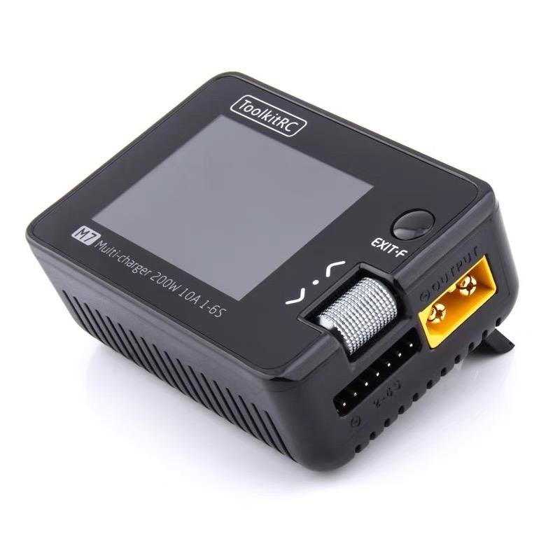 For ToolkitRC M7 200W 10A DC C – обзор и цена Drone Battery Voltage Checker