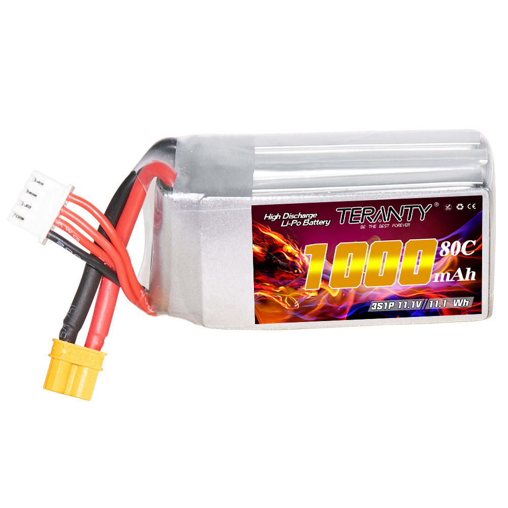 TERANTY 3S 11.1V 80C/160C 1000 – обзор и цена Drone Battery 3S