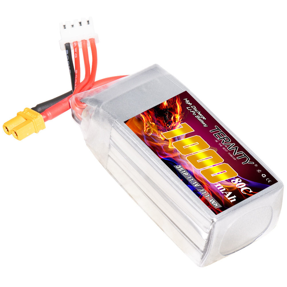 TERANTY 3S 11.1V 80C/160C 1000 – обзор и цена Drone Battery 3S