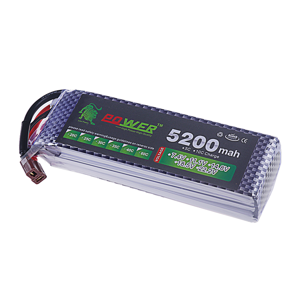 3S Lipo Battery 11.1V 5200mah  – обзор и цена Drone Battery 3S