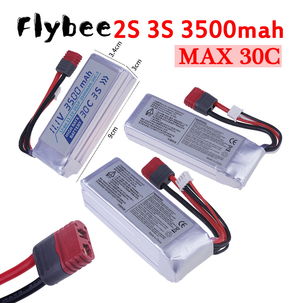 3500MAH 30C 7.4V 11.1V Lipo Ba – обзор и цена Drone Battery 3S