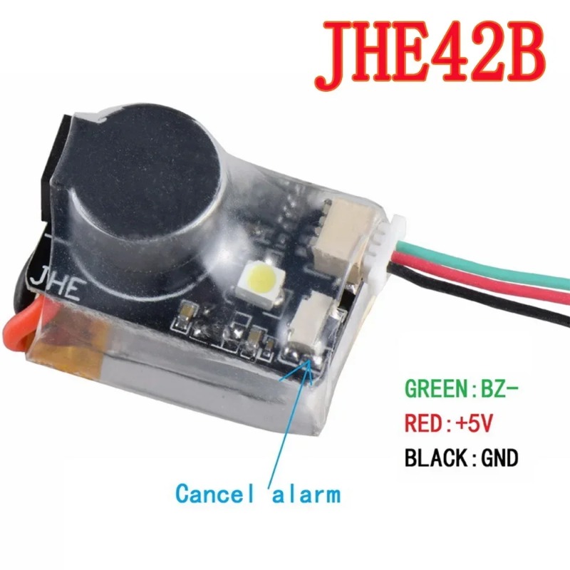 JHEMCU JHE42B/ JHE42B_S Finder – обзор и цена Drone Battery Alarm