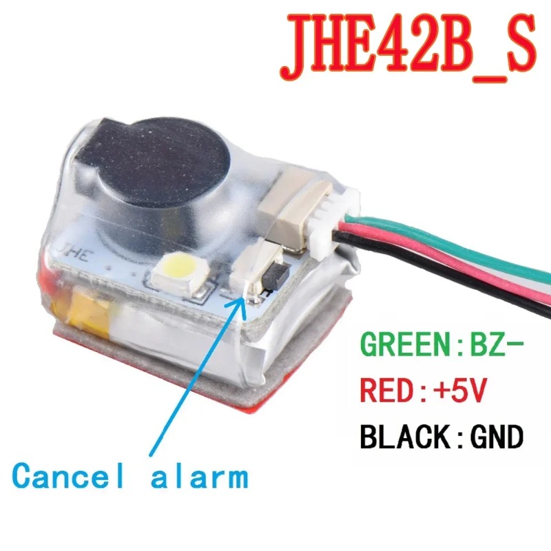 JHEMCU JHE42B/ JHE42B_S Finder – обзор и цена Drone Battery Alarm